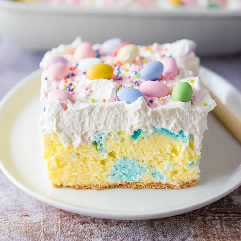 Easter Poke Cake