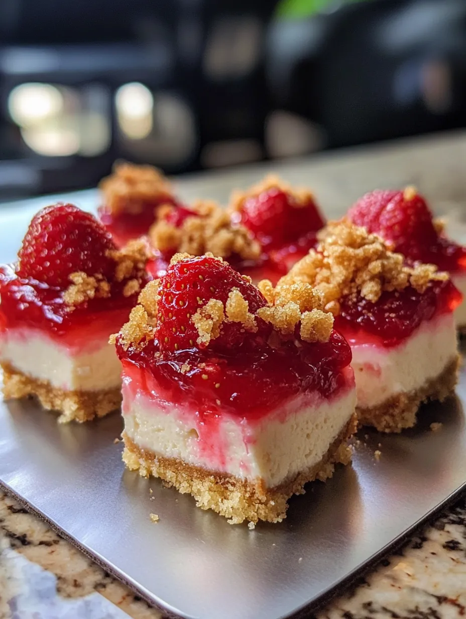 Strawberry Crunch Cheesecake Bites Recipe