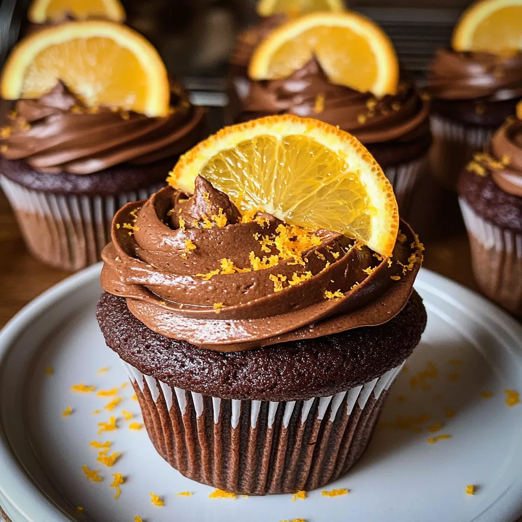 Zesty Orange Cupcakes