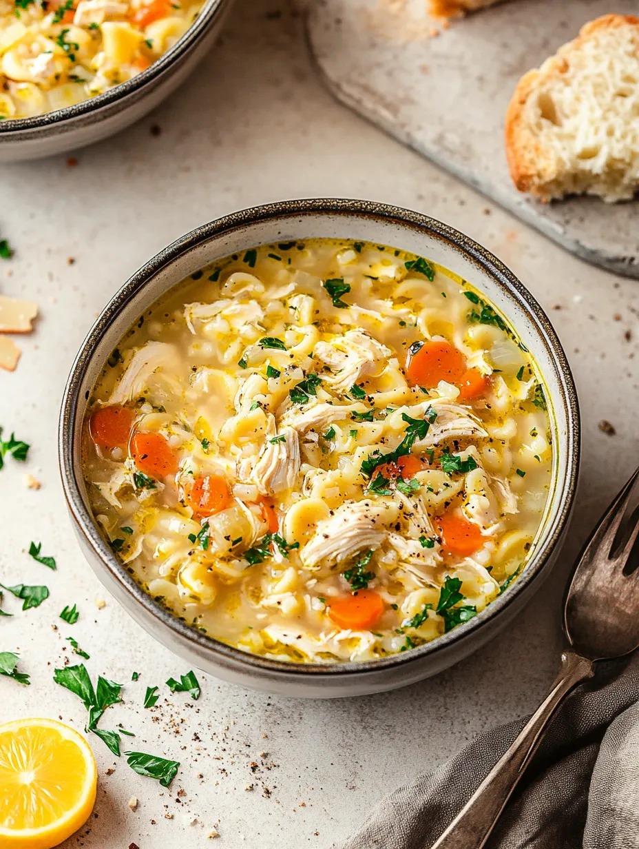 Chicken Pastina Soup Recipe