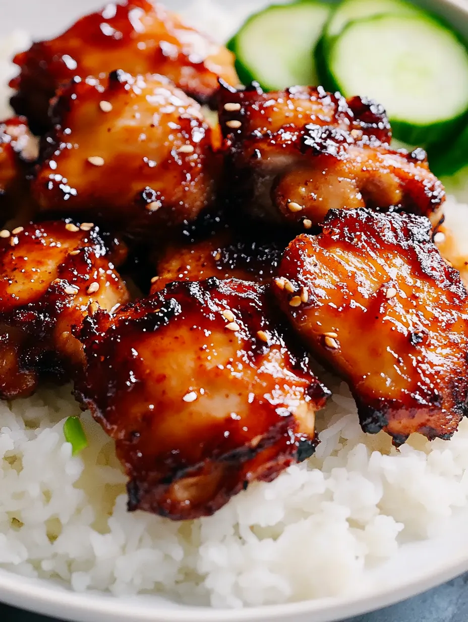 Sticky Sweet Chili Chicken Thighs Recipe