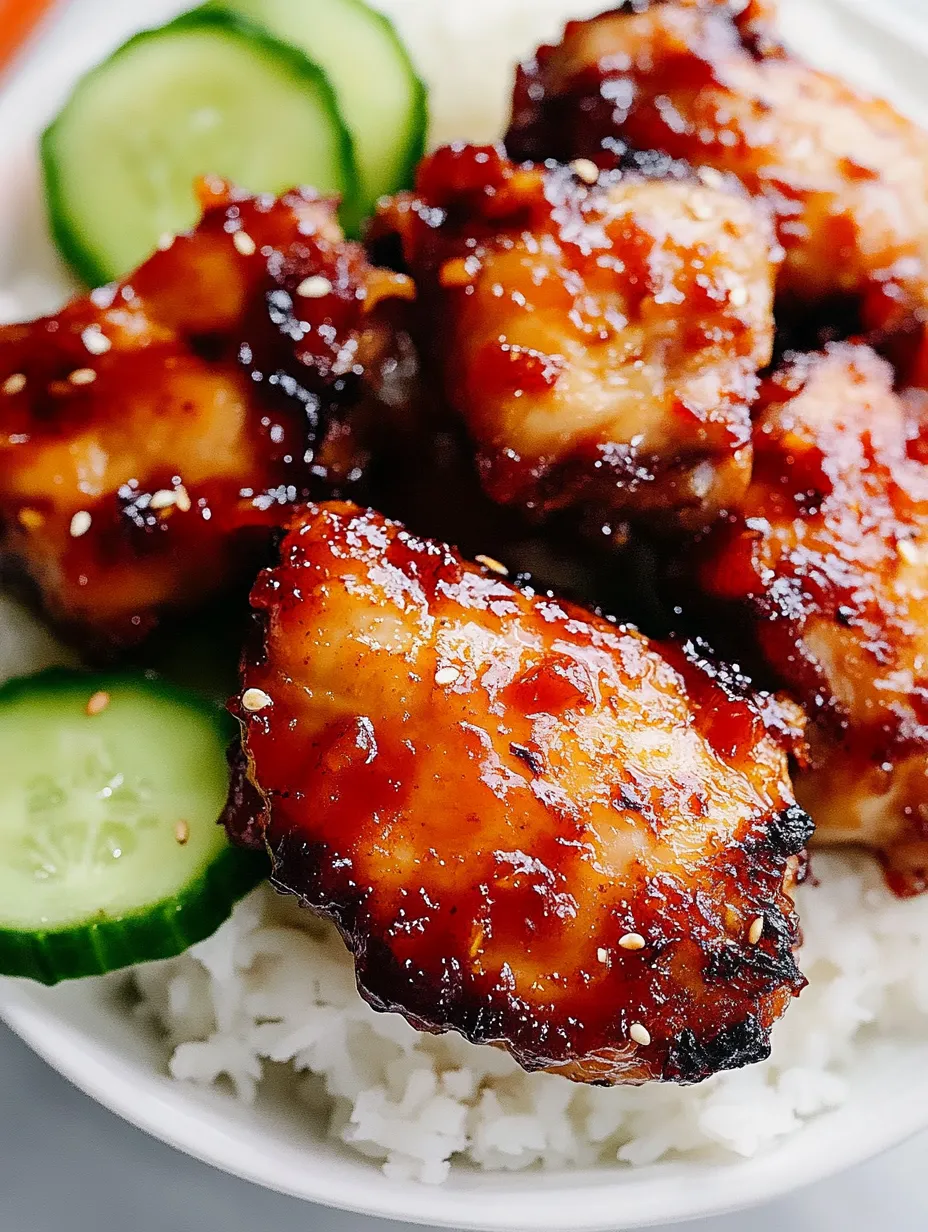 Sticky Sweet Chili Chicken Thighs