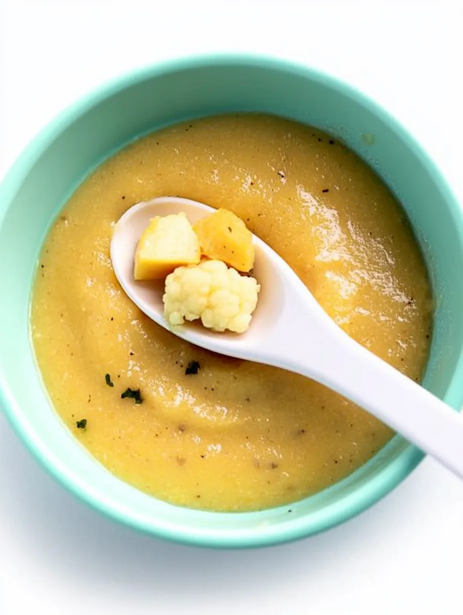 Chicken, Squash + Cauliflower Baby Food Meal Recipe
