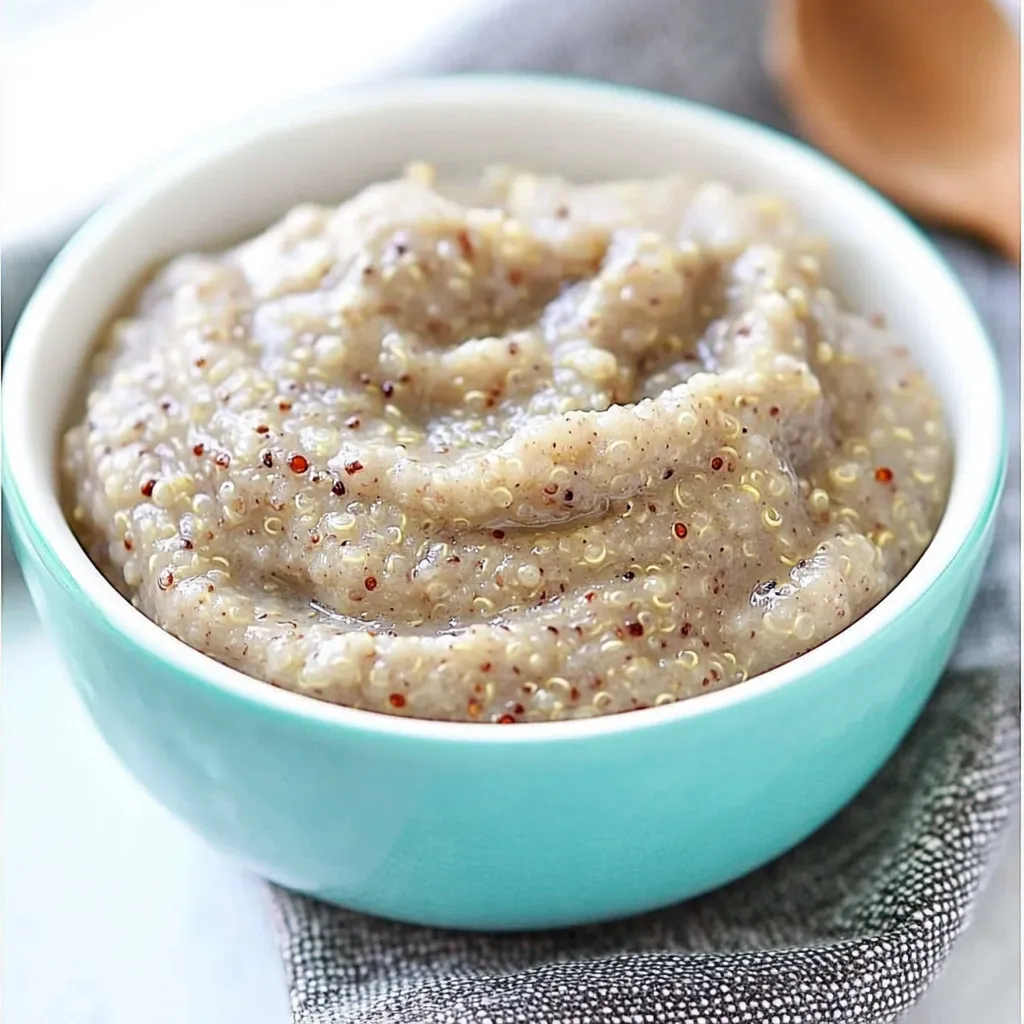 Homemade Quinoa Baby Cereal Recipe