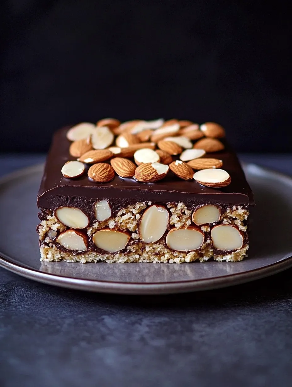 Easy Almond Macaroon Torte with Chocolate Frosting