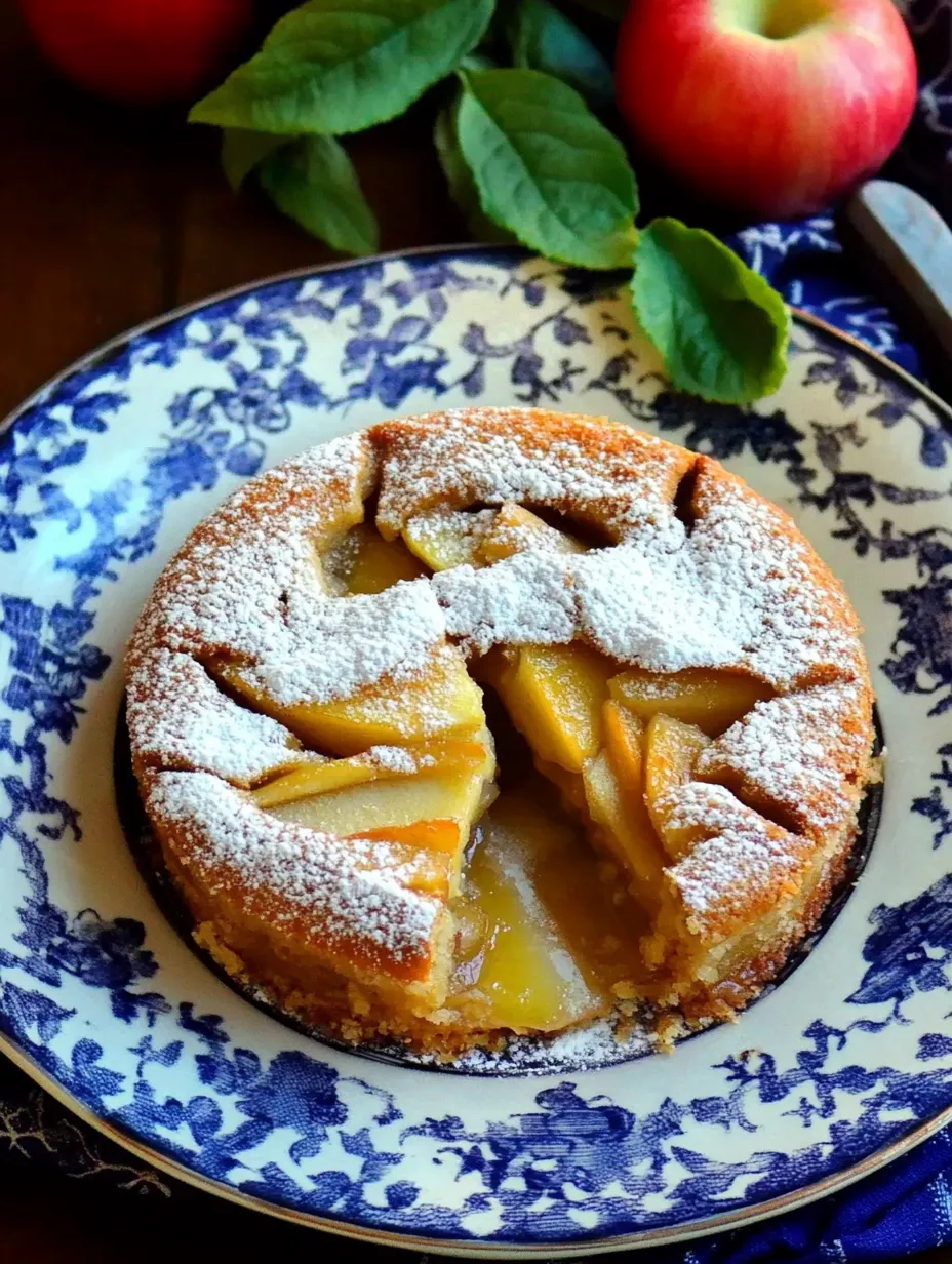 Easy Apple Brown Sugar Sharlotka
