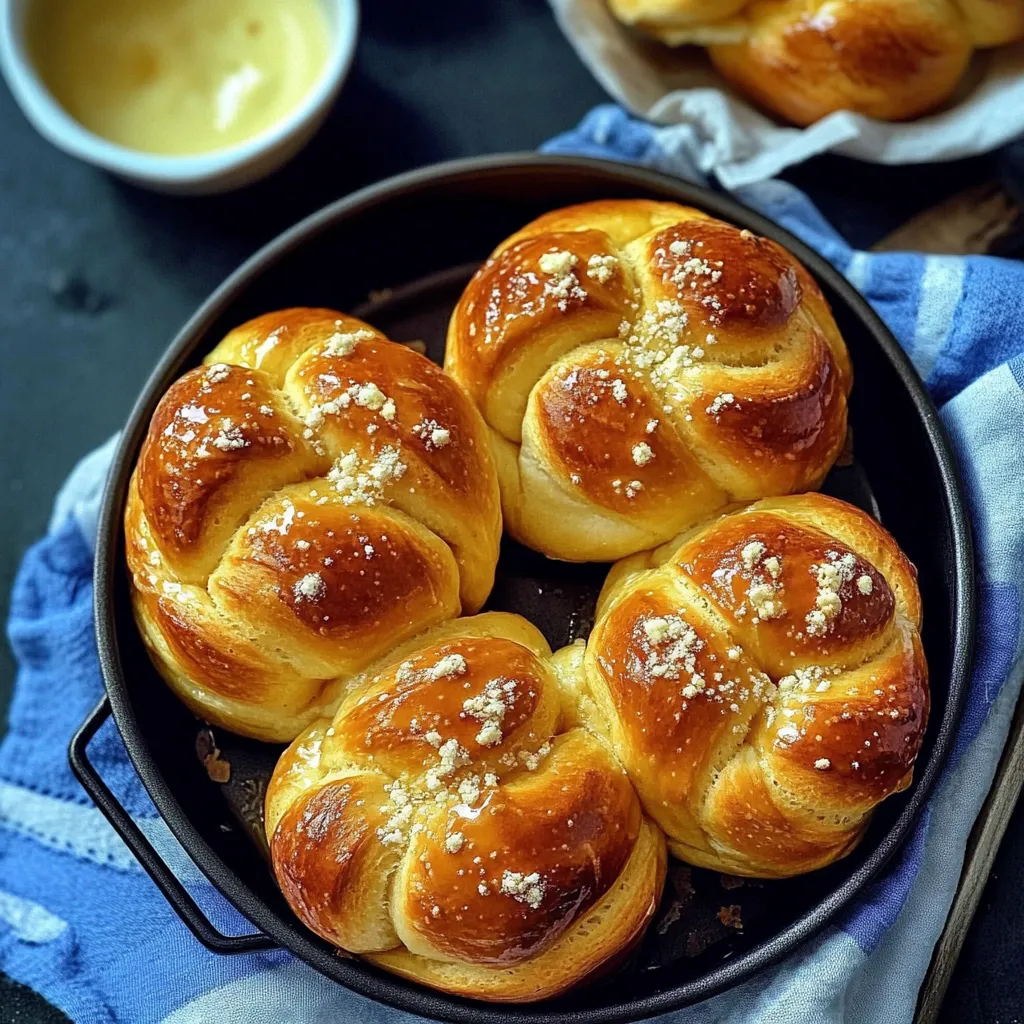 Easy Maple Glazed Challah Rolls Recipe