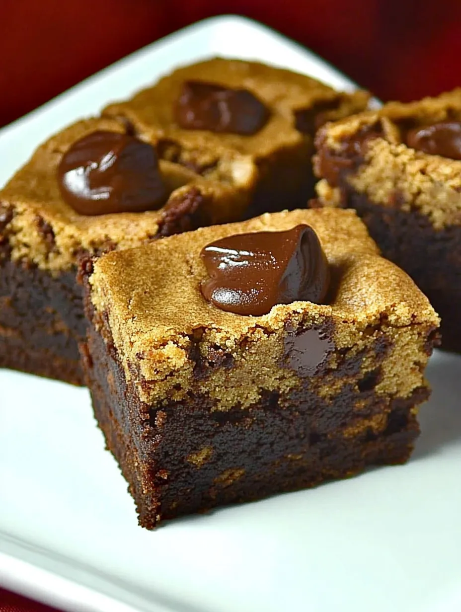 Cookie Dough Brownies Recipe