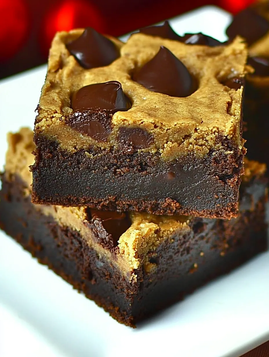 Cookie Dough Brownies