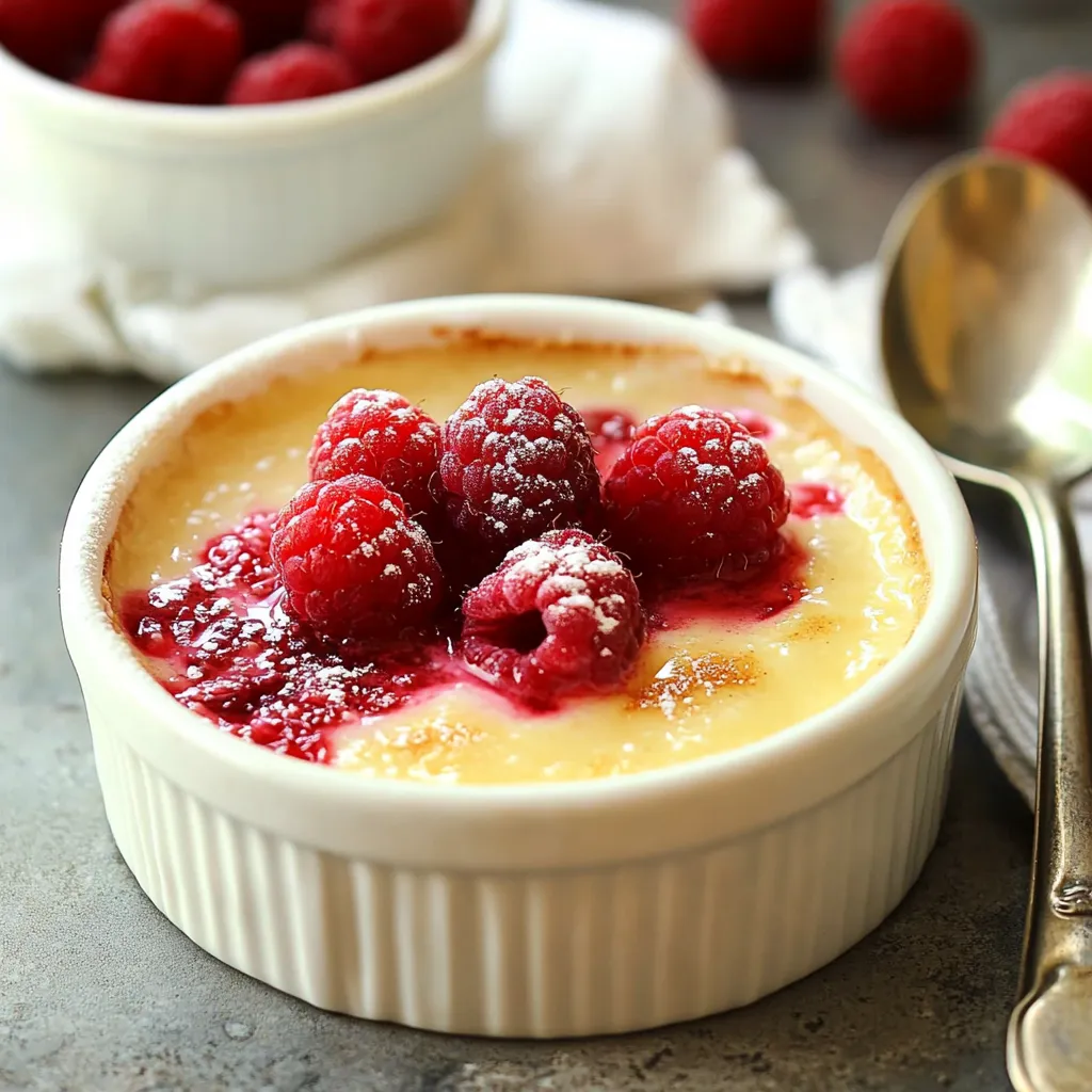 Easy Raspberry Custard Recipe