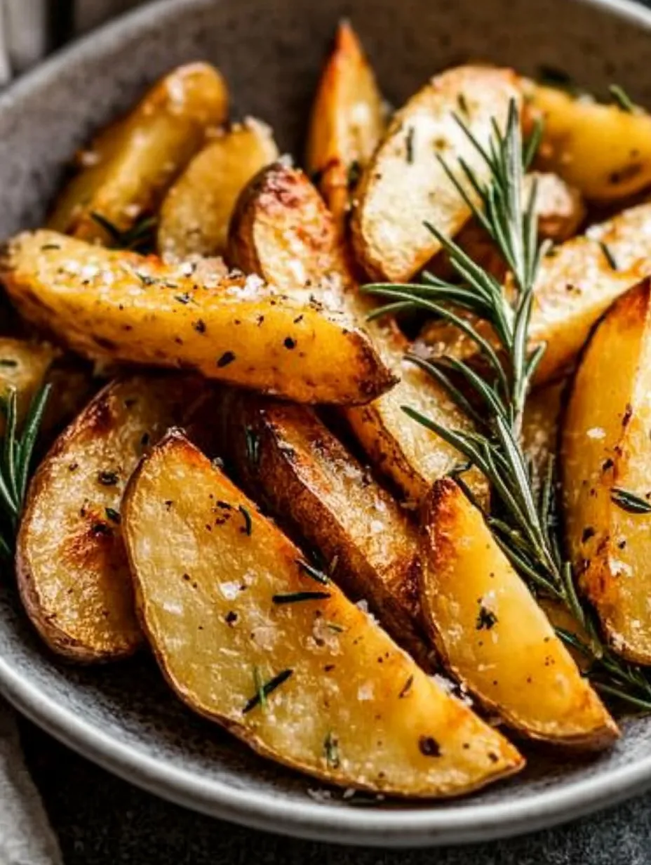 Potato Wedges with Rosemary Recipe