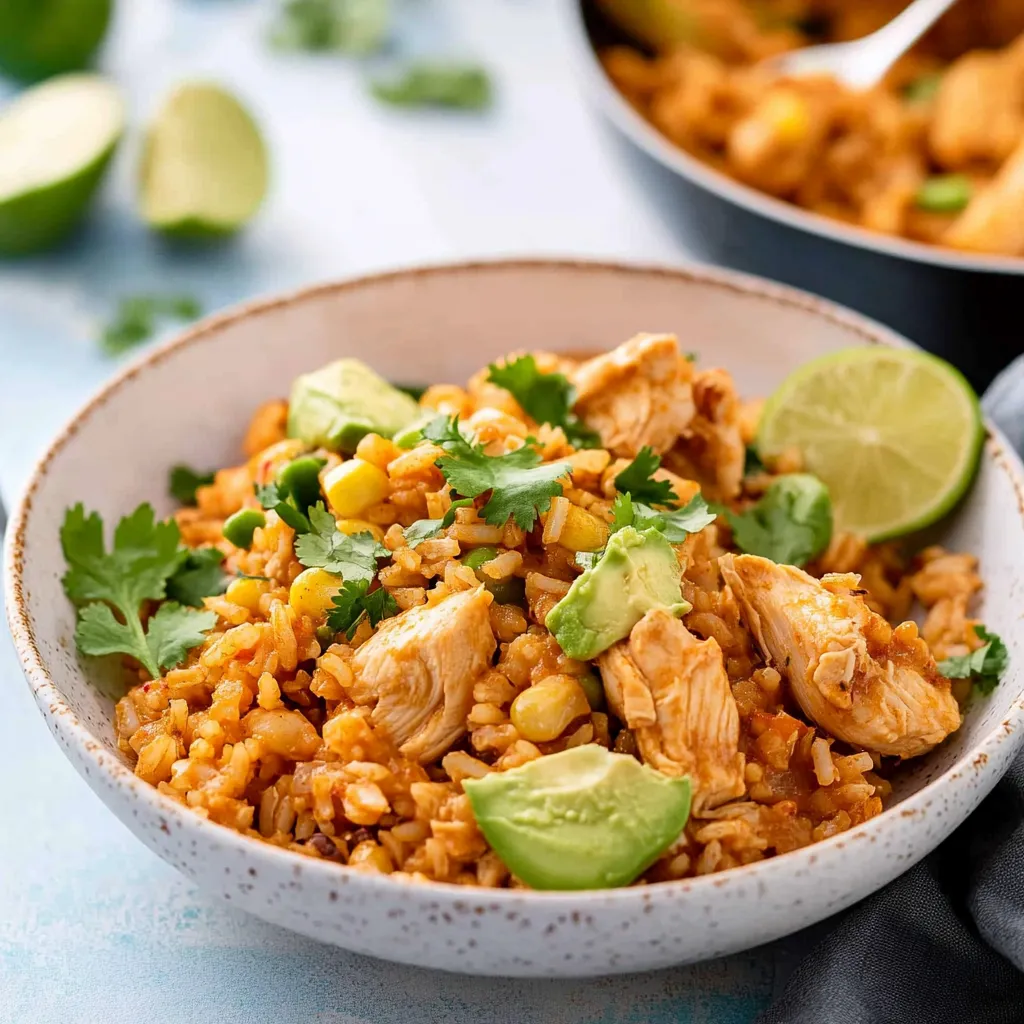 Easy Mexican Chicken and Rice Recipe
