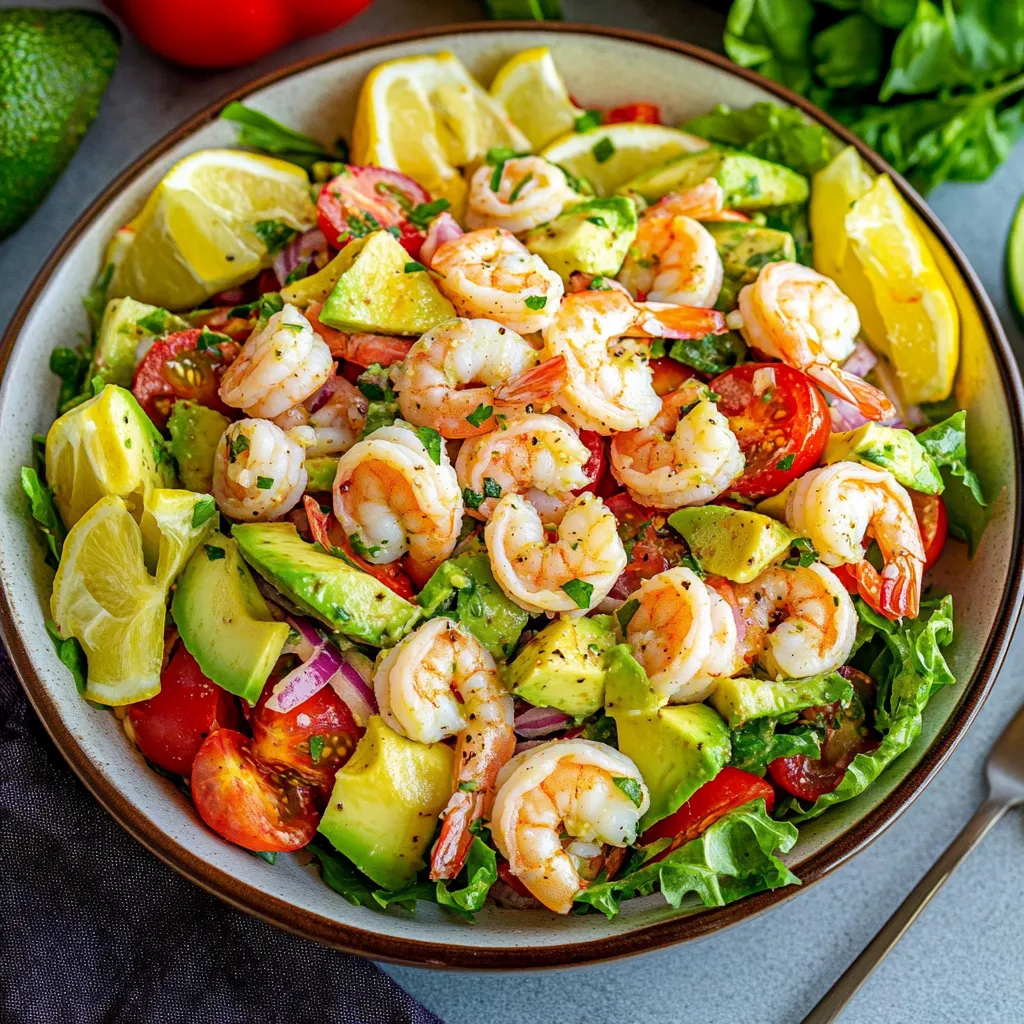 Easy Shrimp Avocado Salad Recipe