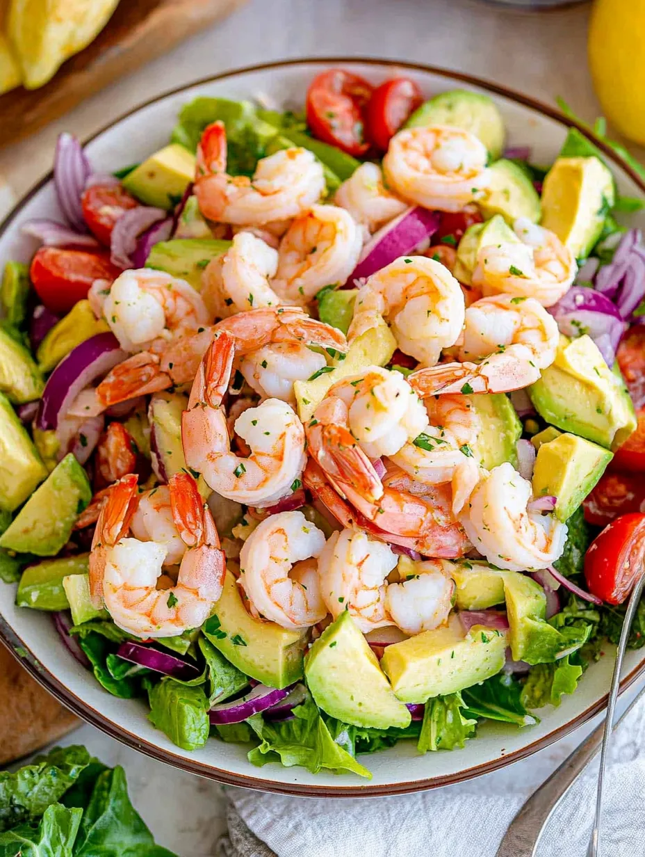 Easy Shrimp Avocado Salad