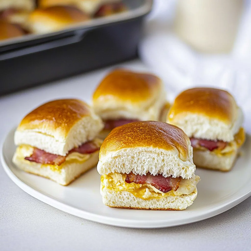 Turkey Bacon Ranch Sliders