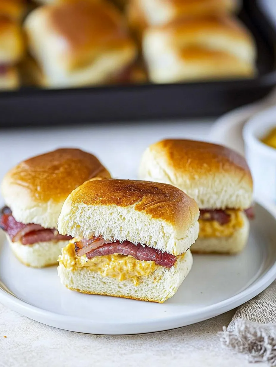 Turkey Bacon Ranch Sliders Recipe