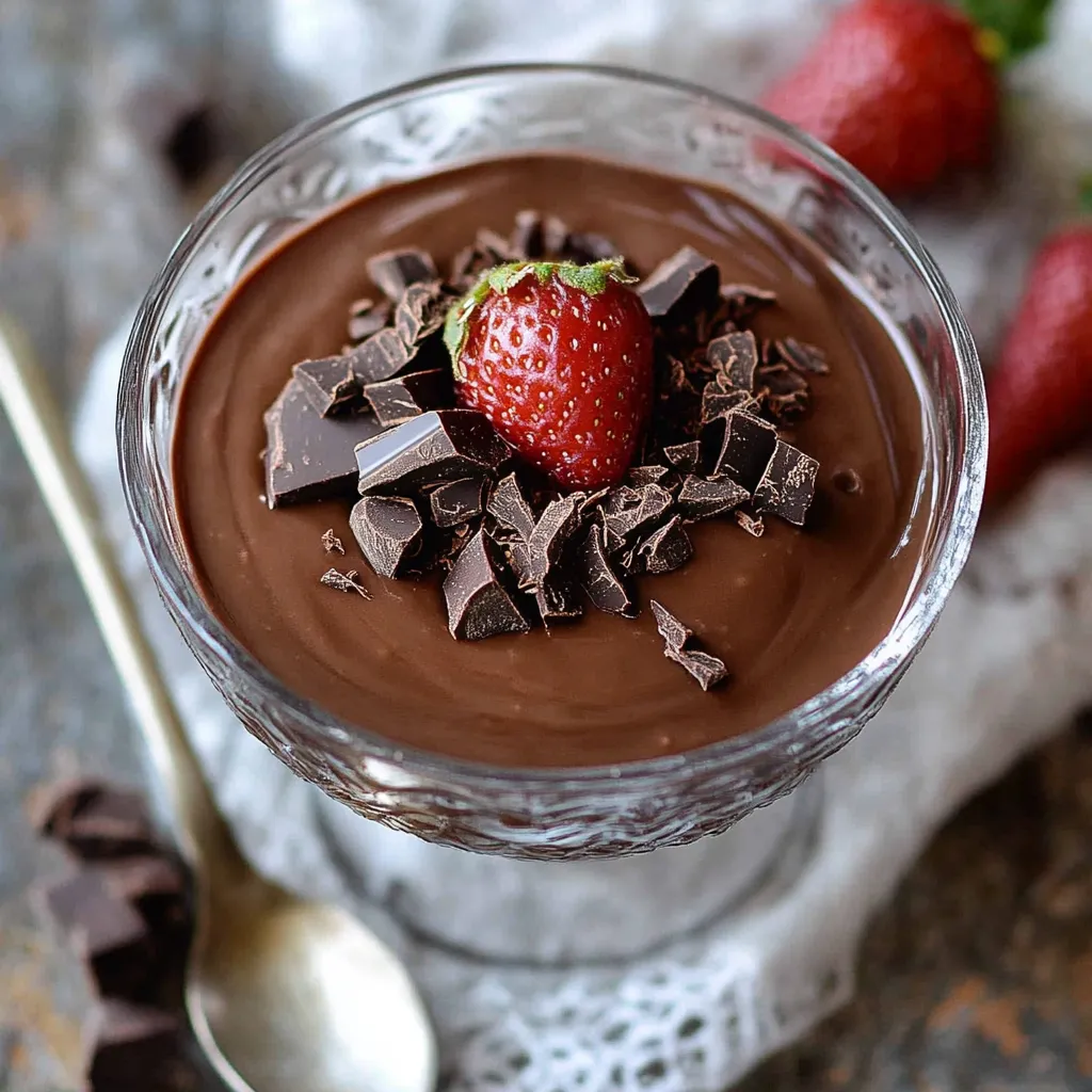 Healthy Chocolate Pudding Recipe
