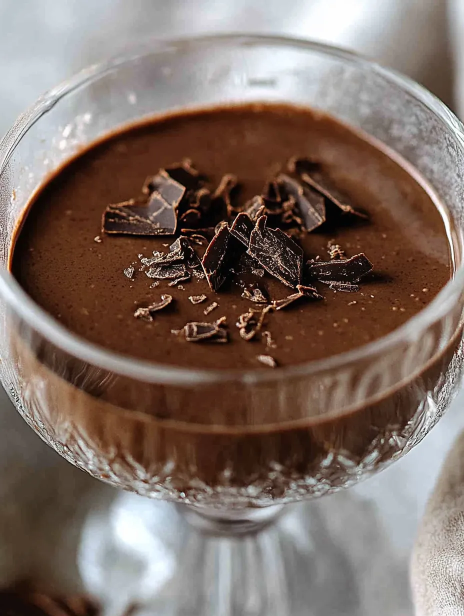 Chocolate Pudding Recipe
