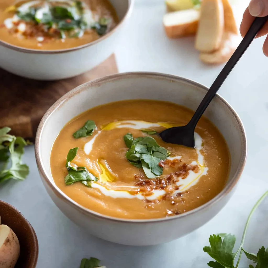 Creamy Carrot and Parsnip Soup Recipe