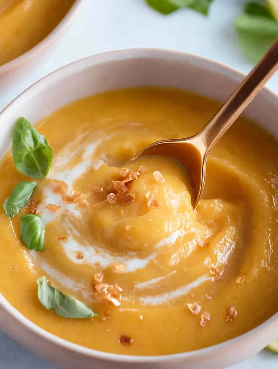 Easy Creamy Carrot and Parsnip Soup Recipe