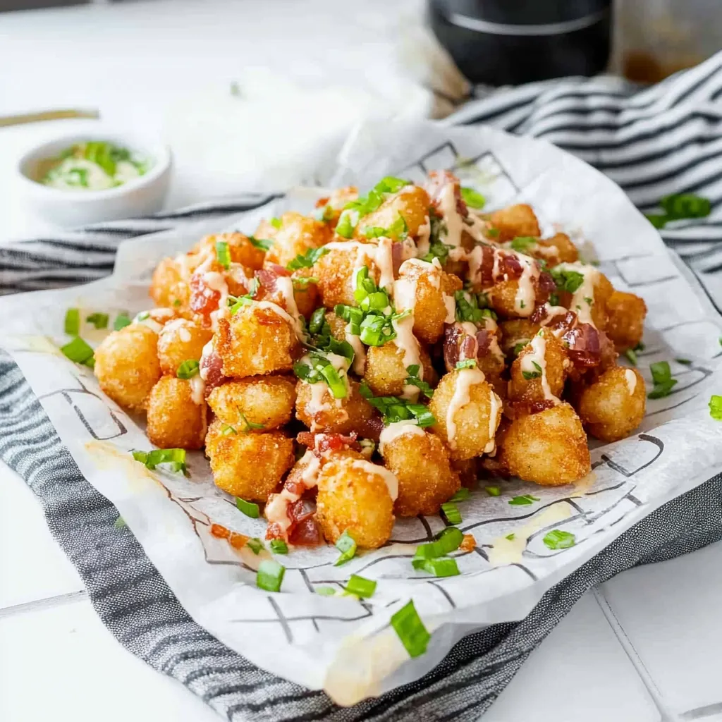 Easy Loaded Tater Tots Recipe