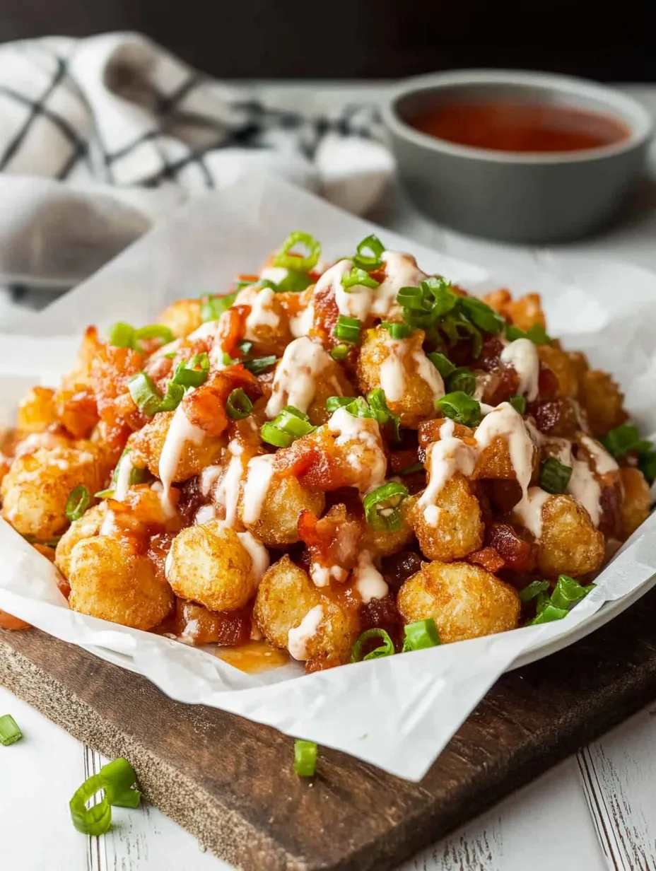 Easy Loaded Tater Tots