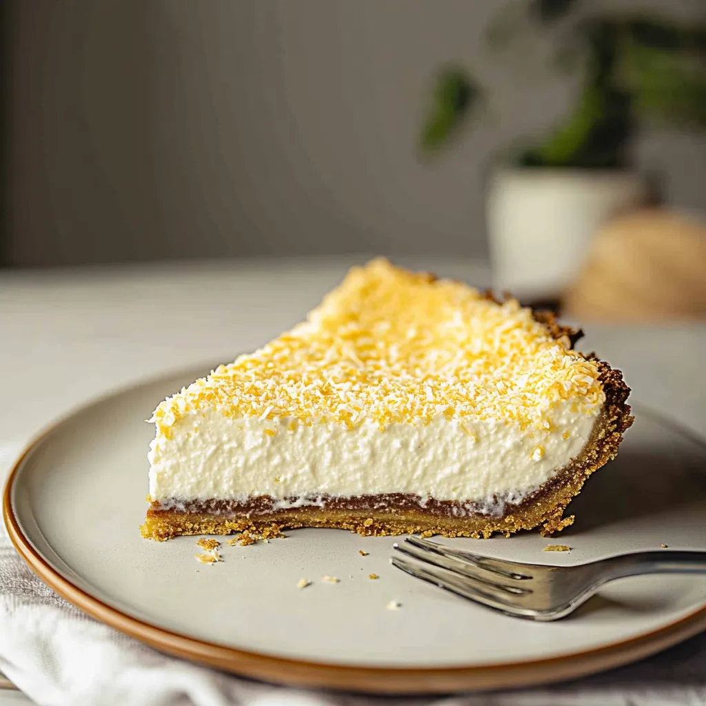 Easy Vegan Coconut Cream Pie Recipe