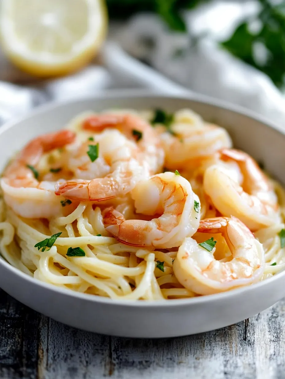 Easy Dairy Free Shrimp Scampi