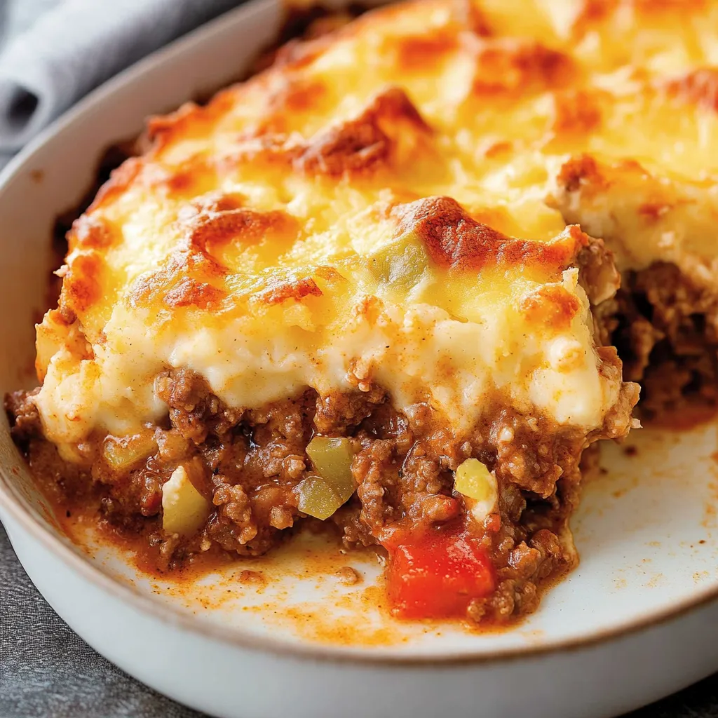 Easy Sloppy Joe Casserole Recipe