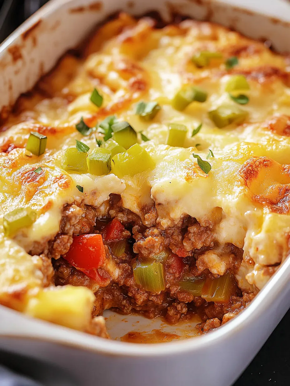 Sloppy Joe Casserole Recipe