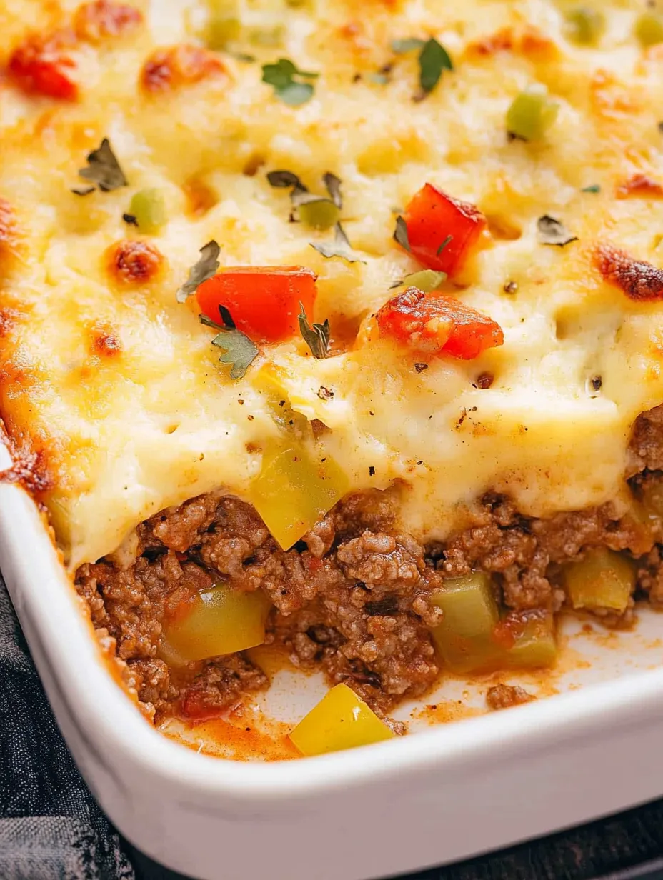 Easy Sloppy Joe Casserole