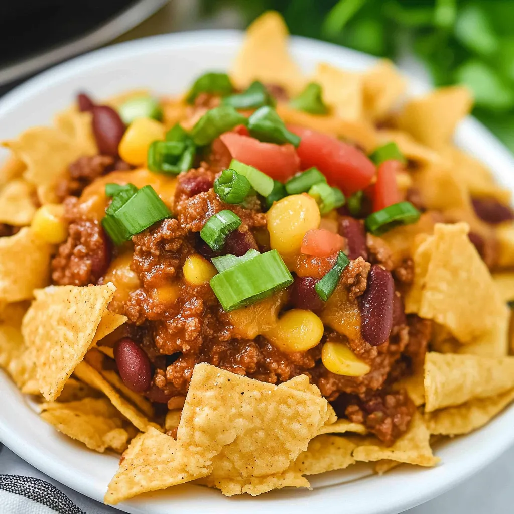 Easy Frito Chili Pie Recipe