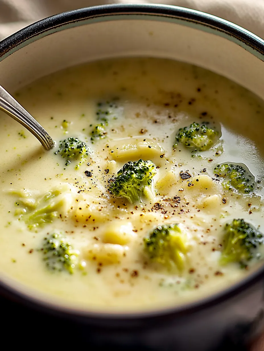 Broccoli Cheese Soup in a Crock Pot