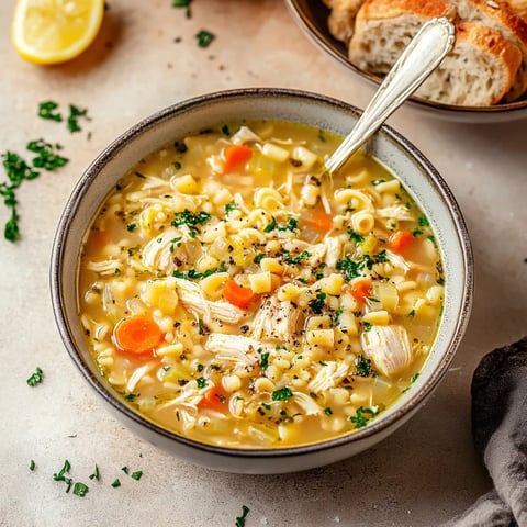 Easy Chicken Pastina Soup Recipe