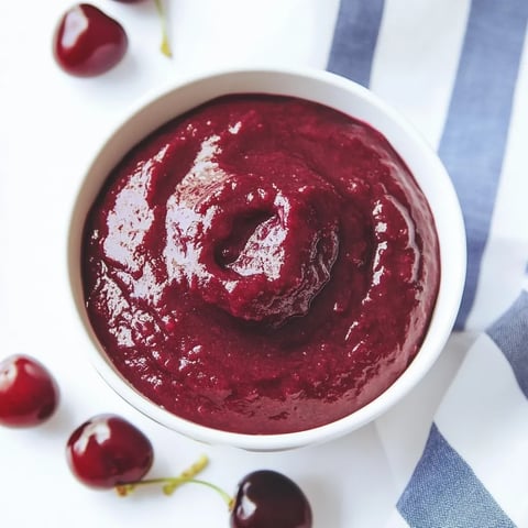 Easy Banana, Cherry + Beet Baby Food Puree