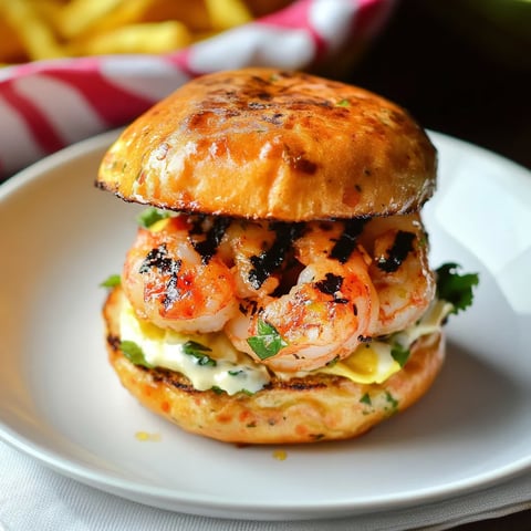 Easy Shrimp Burgers Recipe