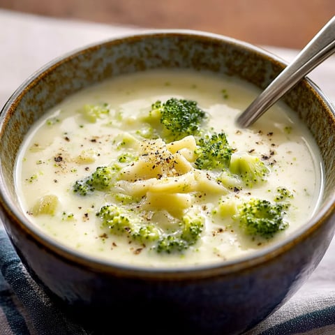 Easy Broccoli Cheese Soup in a Crock Pot Recipe